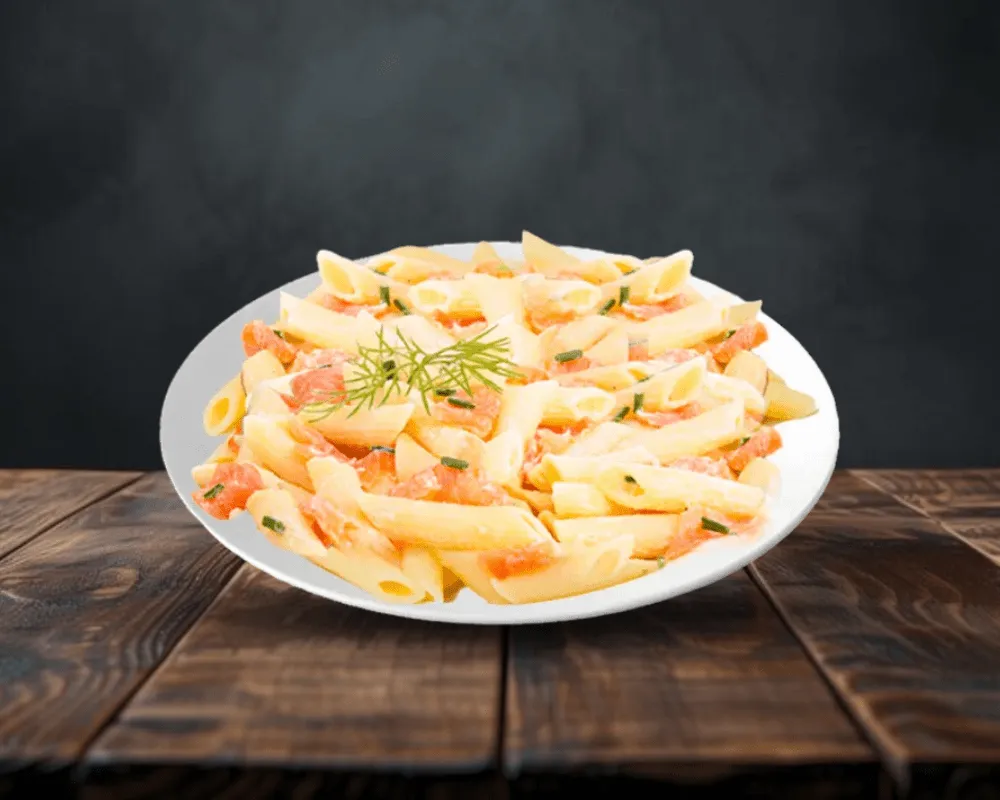 Pâtes Penne au Saumon
